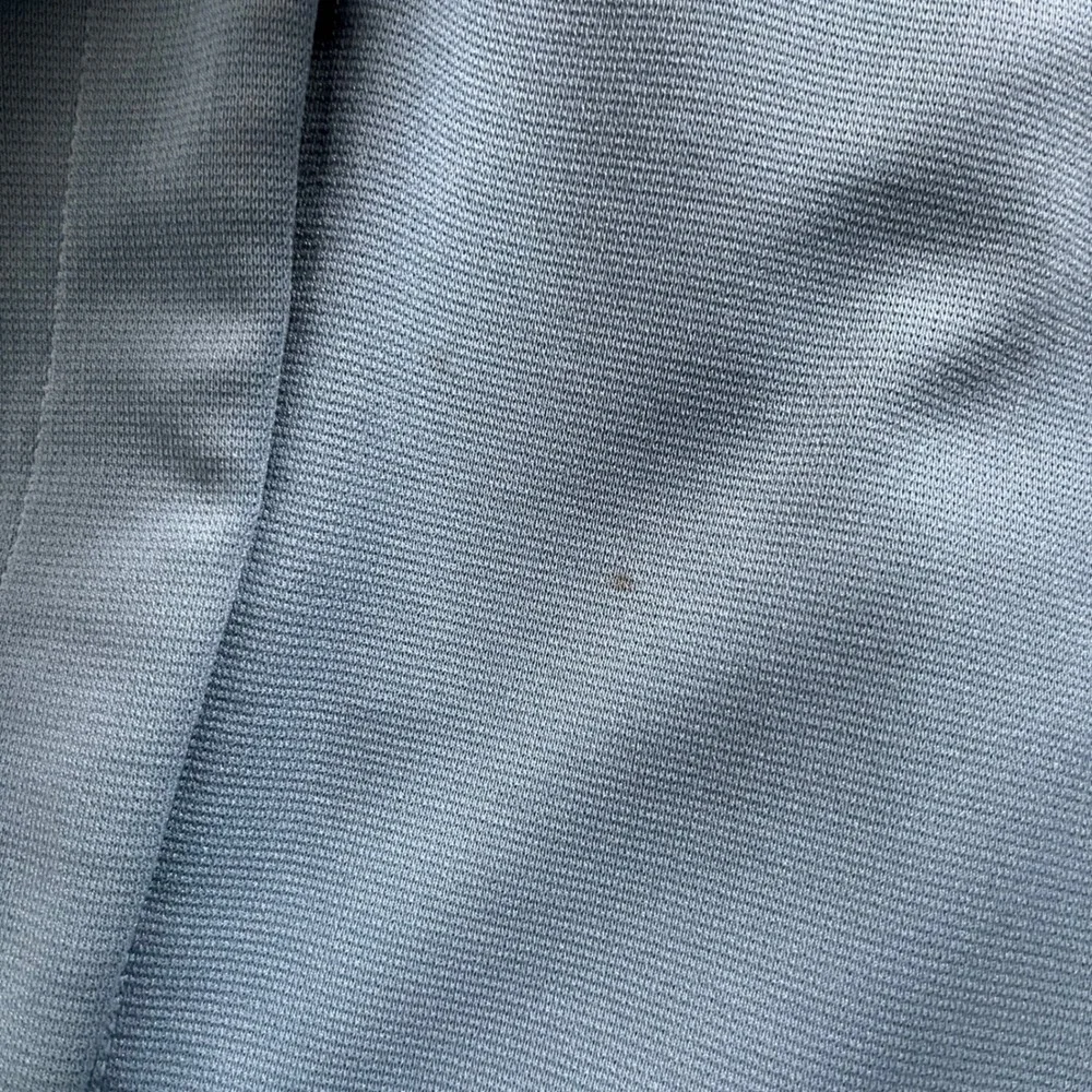 JCPenney Suit Mens 44L‎ 37x29.5 Light Blue Solid Vintage 70s Disco 2-Piece Set